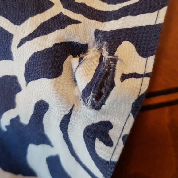 Coldwater Creek floral print shirt Sz L - Picture 7 of 7